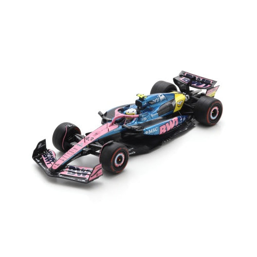 Franco Colapinto US GP 2025 Alpine F1 Team A525 Special Livery Model Car - Spark Model