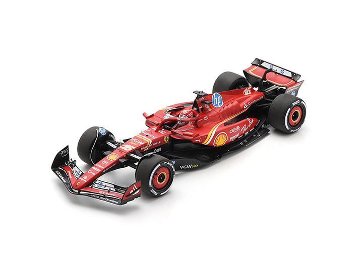 Charles Leclerc - Scuderia Ferrari SF24 Monaco GP 2024 Winner P1 - Looksmart F1 Model Car