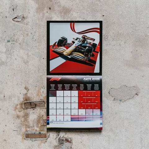 Formula 1 2025 Official Calendar by Automobilist