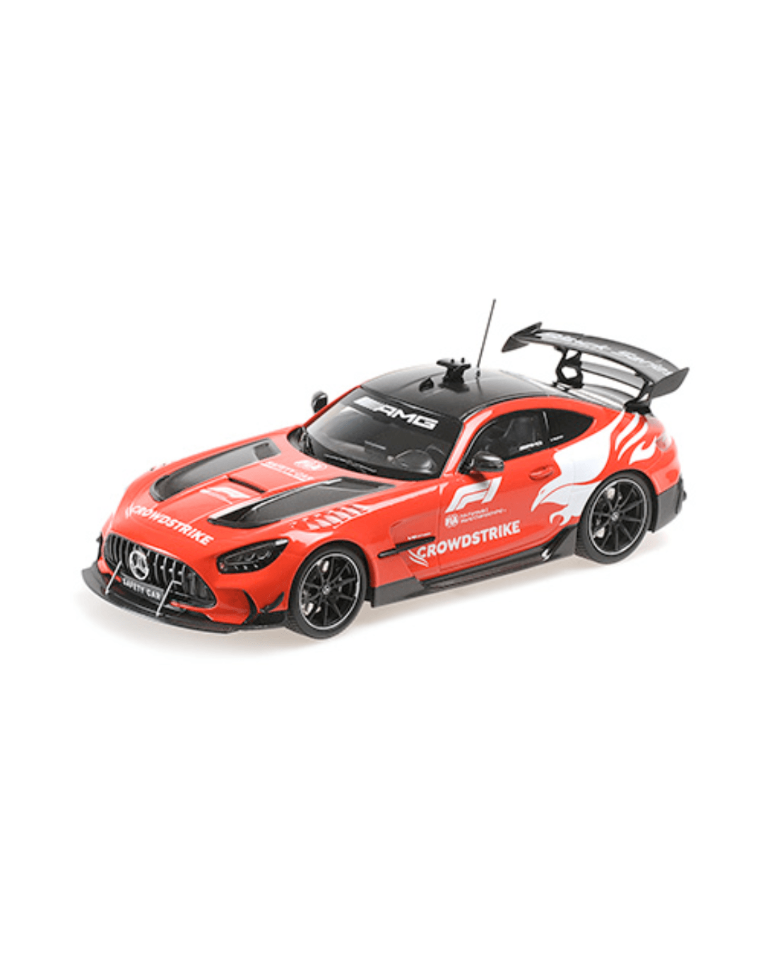 2022 FORMULA 1 - SAFETY CAR MERCEDES-AMG GT BLACK SERIES MINICHAMPS 1:18 Model Car