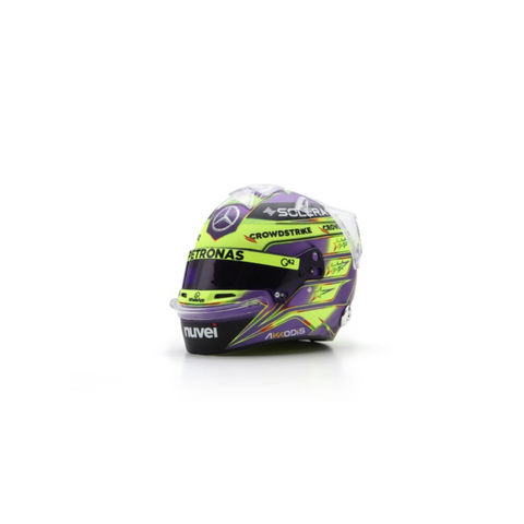 Lewis Hamilton - Mercedes AMG F1 British GP 2024 Helmet - 1/5 Proportion Mini Helmet