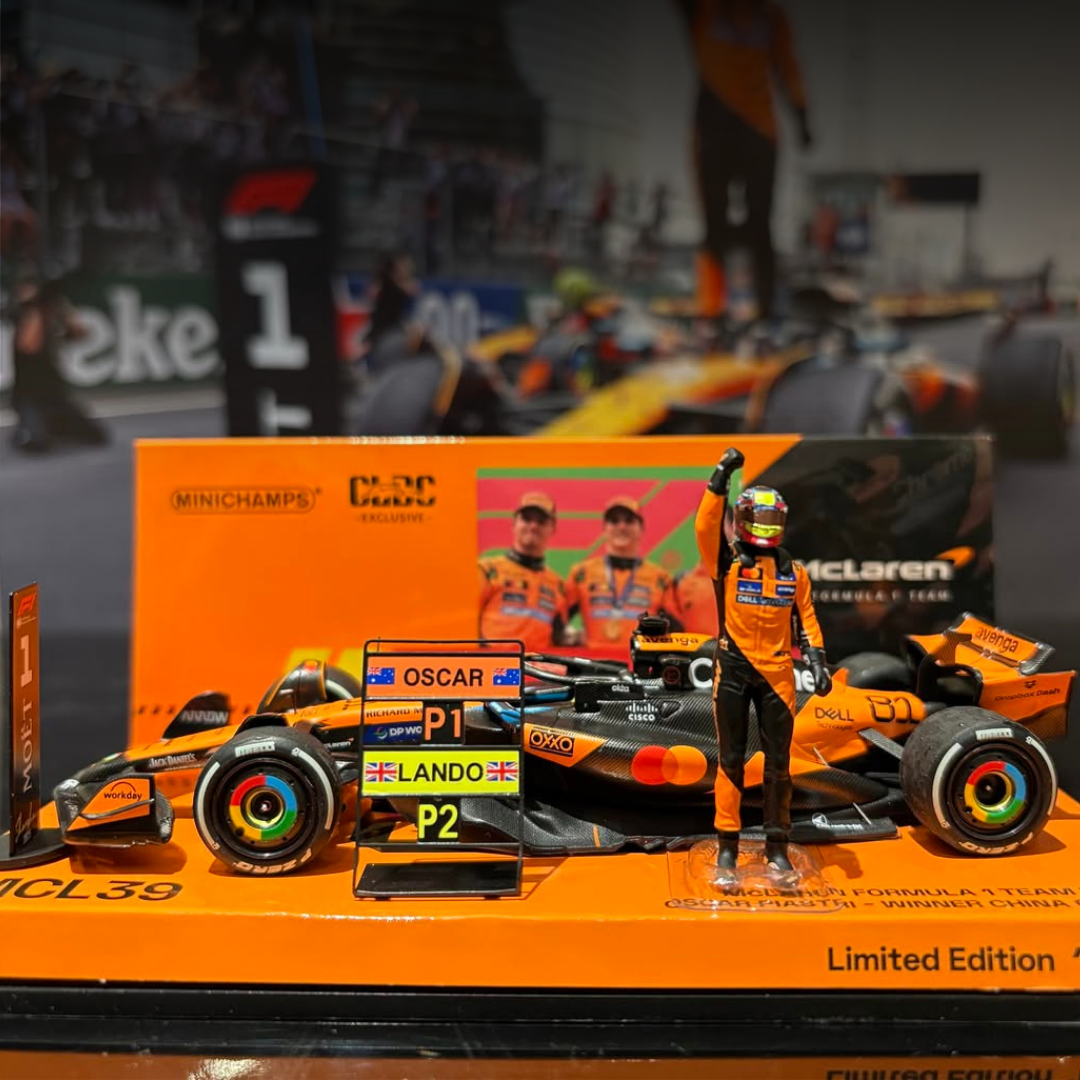 Oscar Piastri Winner Chinese GP Model Car -  McLaren F1 MCL39  2025 Limited Edition | 1:43 Minichamps Model Car
