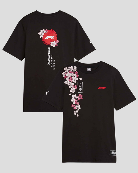 F1 Tech Collection – 2023 日本站 Japan GP PUMA T-Shirt - Black