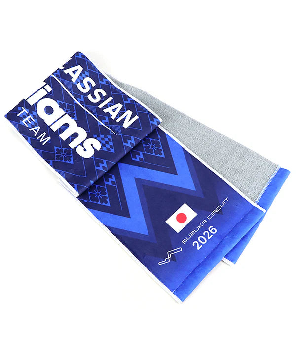 Williams F1 Team 2026 圍巾毛巾 Towel Scarf  (Suzuka Special Edition)