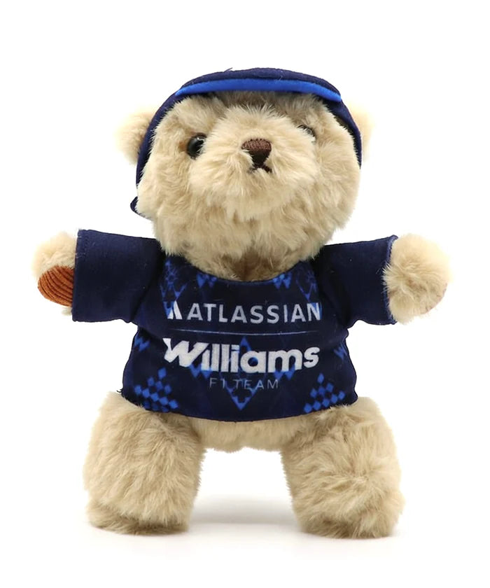 Atlassian F1 Team 2026 鈴鹿サーキット ベアキーホルダー Williams F1 Team Teddy Bear Keyring 2026 (Suzuka Special Edition