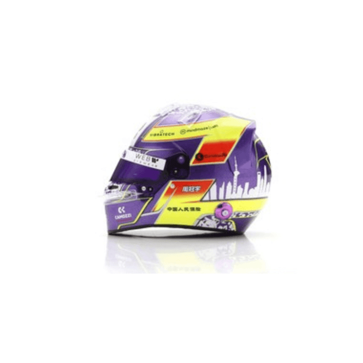 Alfa Romeo F1 1/5 Proportion Mini Helmet Zhou GuanYu 2023 F1 Season