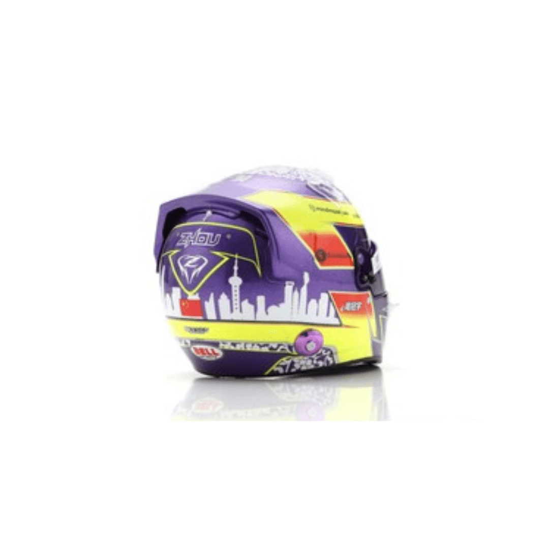 Alfa Romeo F1 1/5 Proportion Mini Helmet Zhou GuanYu 2023 F1 Season