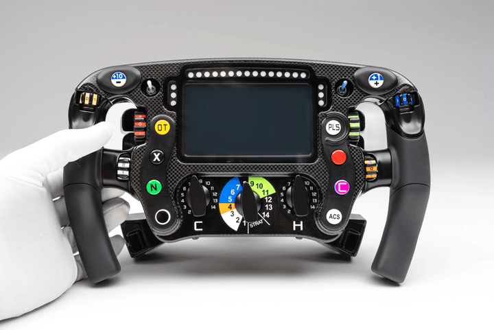 MCLAREN MCL60 STEERING WHEEL 1:1 SCALE - Amalgam Collection