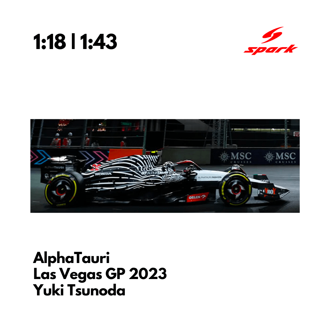 Scuderia AlphaTauri AT04 No.21 - Nyck de Vries 1:43 Modelo Spark Scuderia AlphaTauri AT04 No.21 - Nyck de Vries 1:43 Modelo Spark