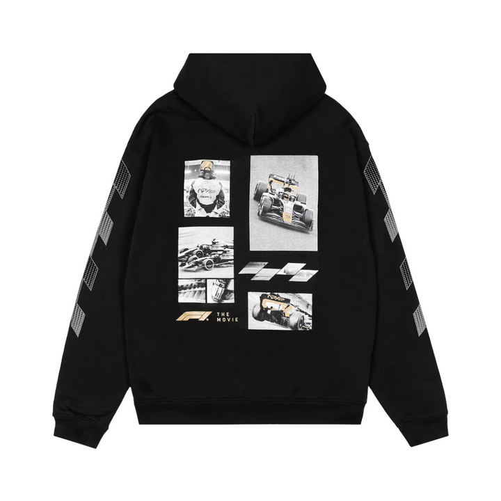Formula 1 Movie APXGP Photo Collage Hoodie - Black