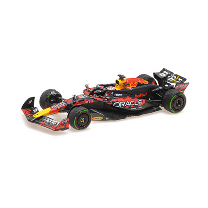Max Verstappen British GP 2024 2nd Position Red Bull Racing RB20 Model Car - Minichamps