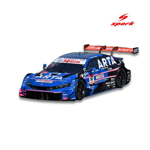ARTA MUGEN CIVIC TYPE R-GT No.16 ARTA GT500 SUPER GT 2025 - Spark Model Car