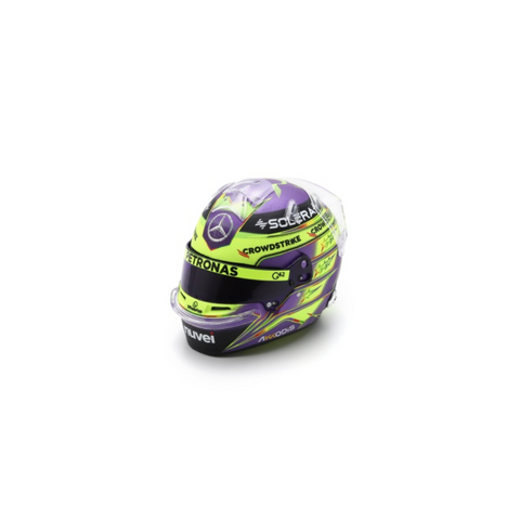 Lewis Hamilton - Mercedes AMG F1 British GP 2024 Helmet - 1/5 Proportion Mini Helmet