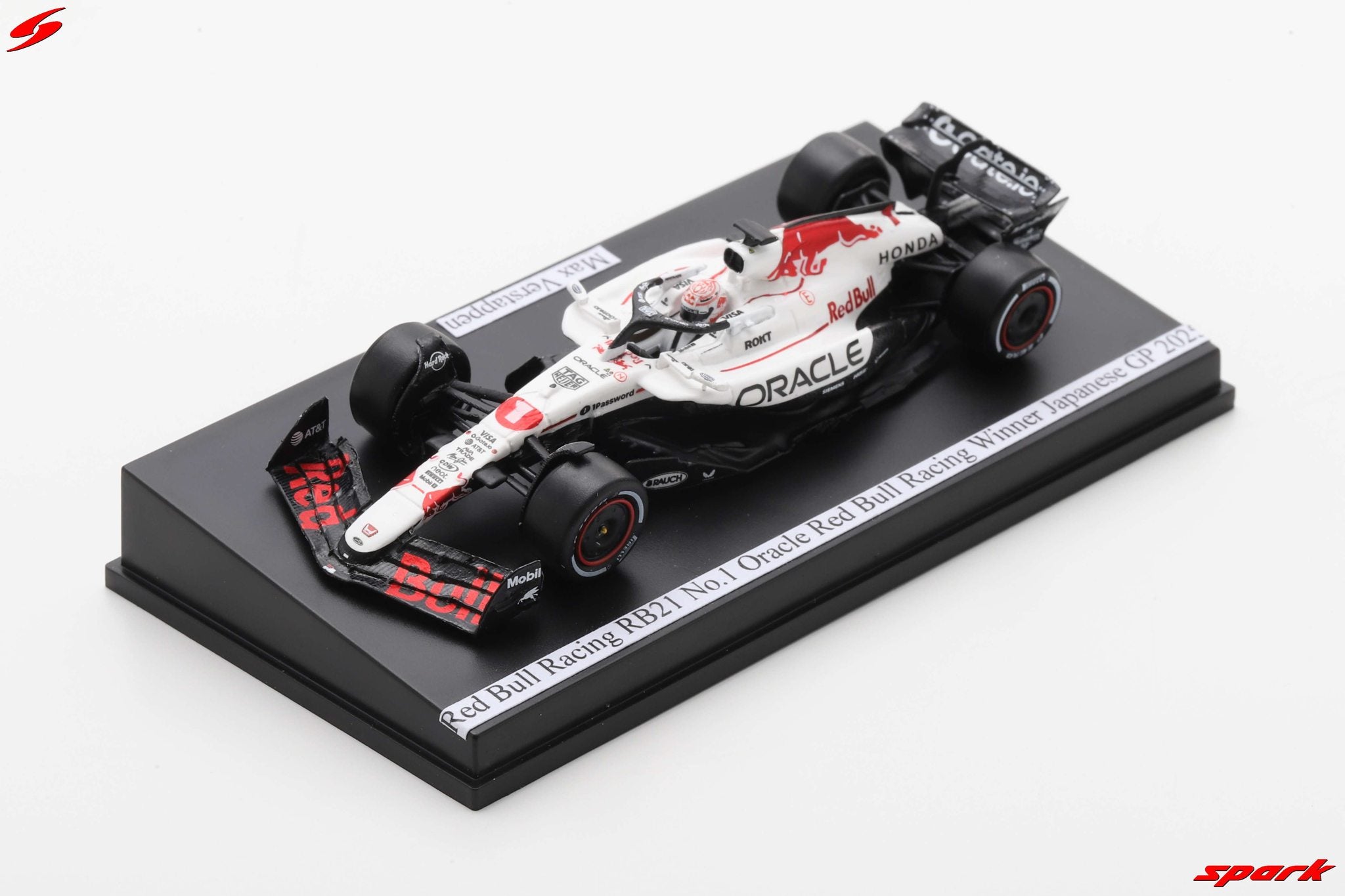 Yuki Tsunoda & Max Verstappen ポストカードセット Spark 1:43 Yuki Tsunoda RB VCARB 01 #22 Las Vegas GP Formula