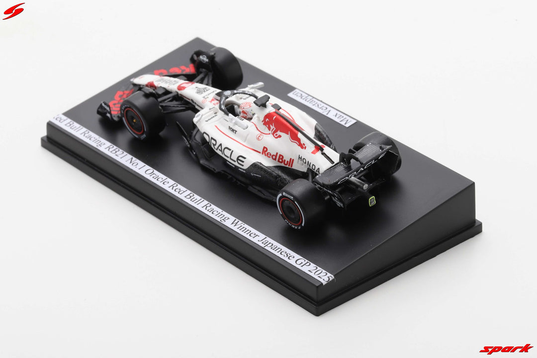 Red Bull Racing RB21 Special Livery - Max Verstappen & Yuki Tsunoda – Japanese GP 2025 Model Car Scale 1:64 Sparky