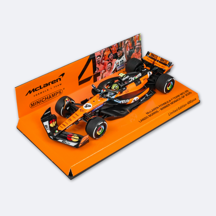 Lando Norris – Winner Monaco GP 2025 McLaren F1 Team MCL39 –  Minichamps 1:43 Model Car