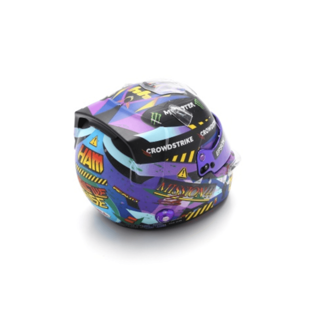 Lewis Hamilton - Mercedes AMG F1 British GP 2021 Helmet Rework Edition- 1/5 Proportion Spark Mini Helmet