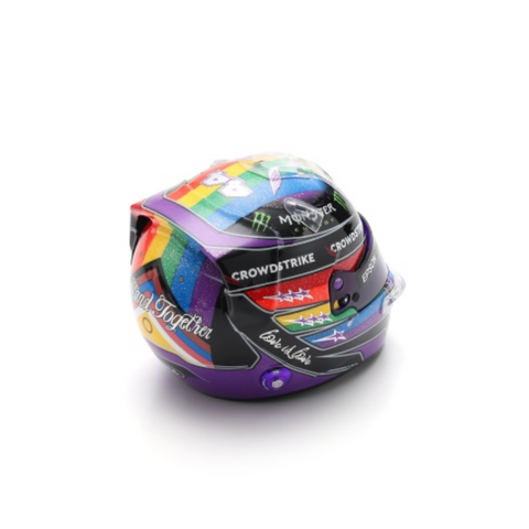 Lewis Hamilton - Mercedes AMG F1 Abu Dhabi GP 2021 Helmet Rework Edition- 1/5 Proportion Spark Mini Helmet