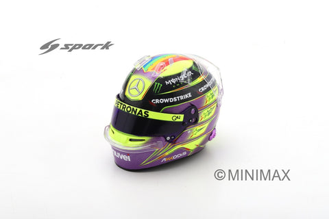 Mercedes AMG F1 1/5 Proportion Mini Helmet Lewis Hamilton 2023 F1 Season