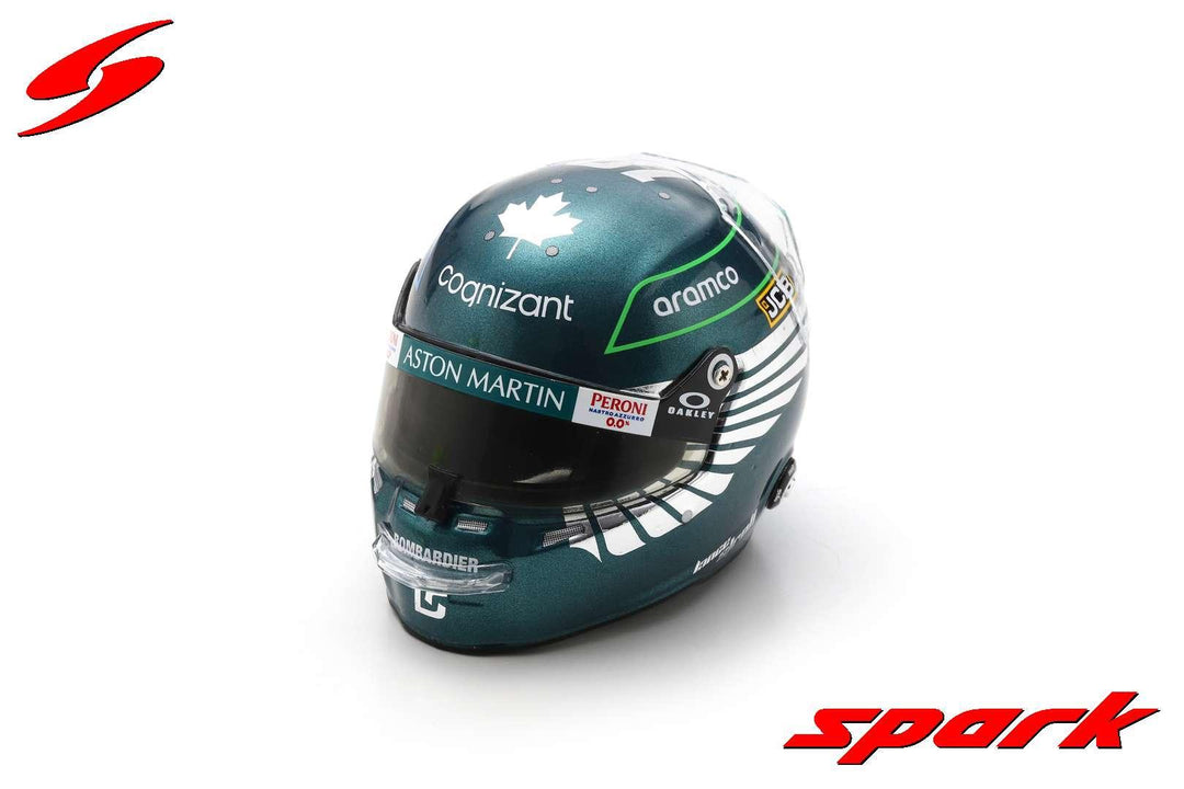 Aston Martin F1 1/5 Proportion Mini Helmet Lance Stroll 2023 Season