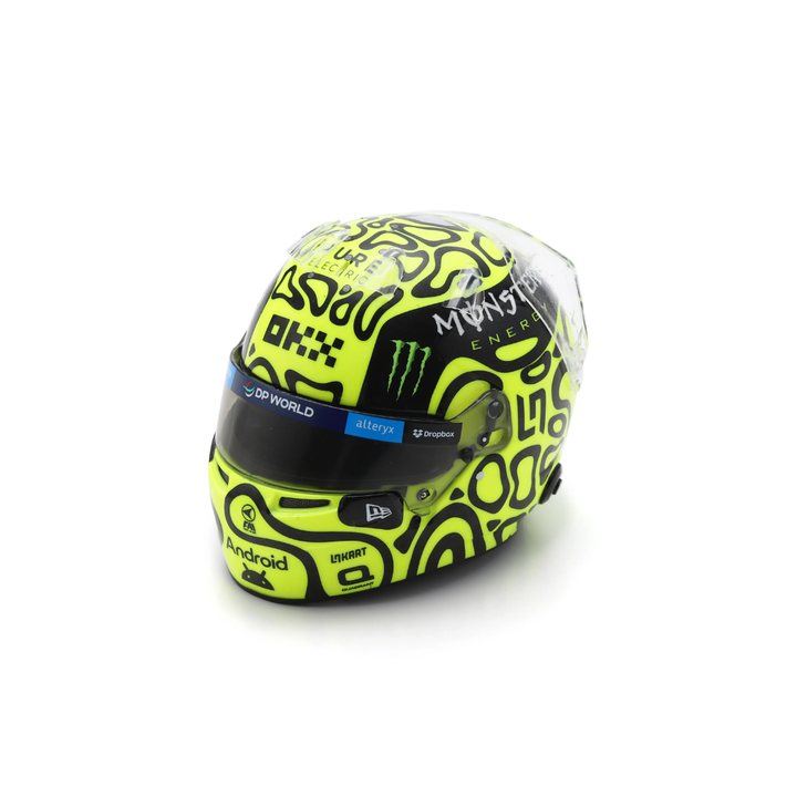Lando Norris Helmet 2024 Season Helmet McLaren F1 Team - Spark 1:5 Helmet (Re-Production)