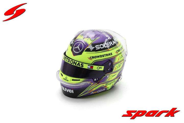 Lewis Hamilton - Mercedes AMG F1 British GP 2024 Helmet - 1/5 Proportion Mini Helmet