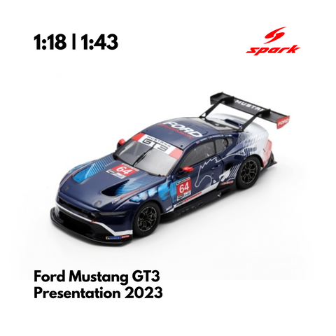 Ford Mustang GT3 - Presentation 2023 - Spark Model Car