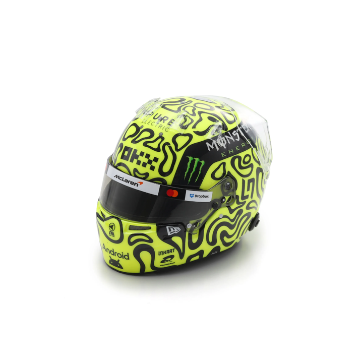 Lando Norris Helmet 2025 Season Helmet McLaren F1 Team - Spark 1:5 Helmet (Re-Production)