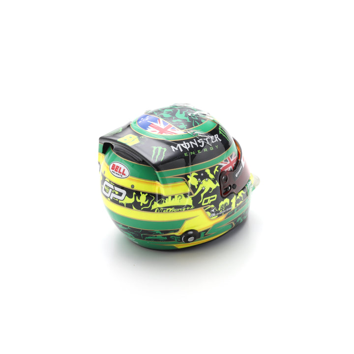 Oscar Piastri Helmet Australian GP 2025 - McLaren Formula 1 Team - Spark 1:5 Helmet Model