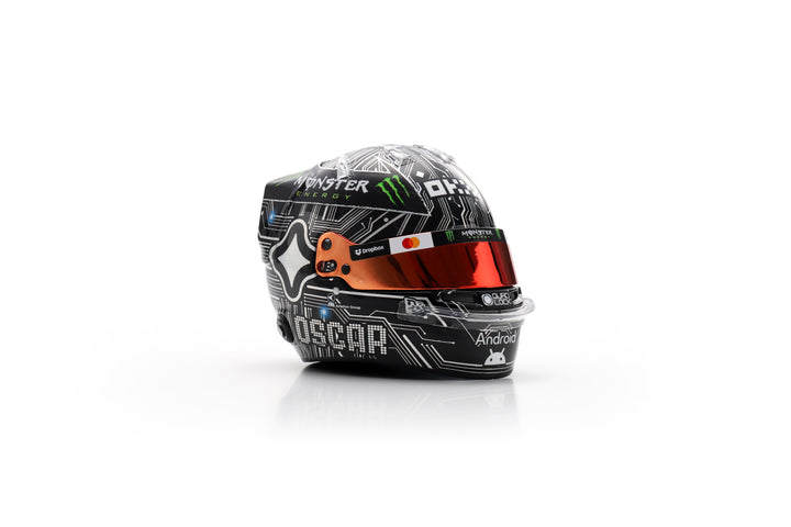Oscar Piastri Helmet US GP 2025 McLaren F1 Team - Spark 1:5 Helmet