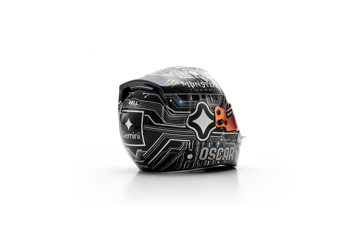 Oscar Piastri Helmet US GP 2025 McLaren F1 Team - Spark 1:5 Helmet