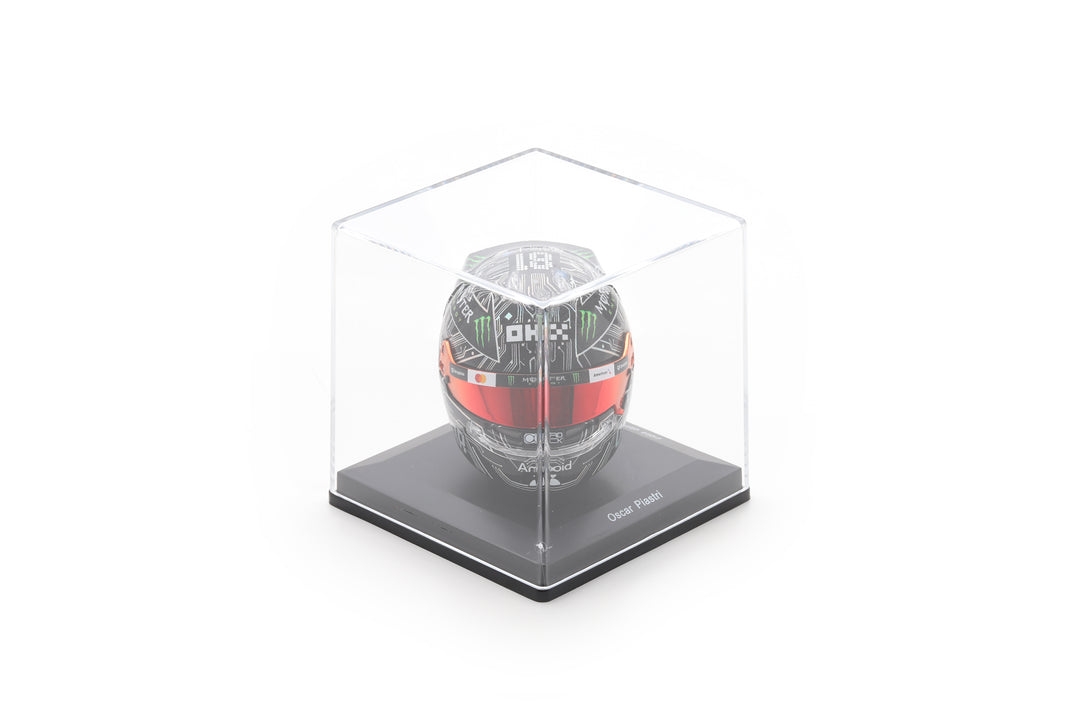 Oscar Piastri Helmet US GP 2025 McLaren F1 Team - Spark 1:5 Helmet