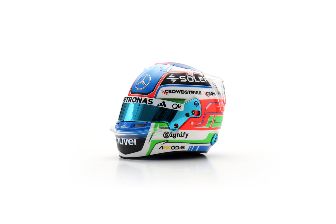 Kimi Antonelli Helmet US GP 2025 - Mercedes-AMG PETRONAS F1 Team - Spark 1:5 Helmet