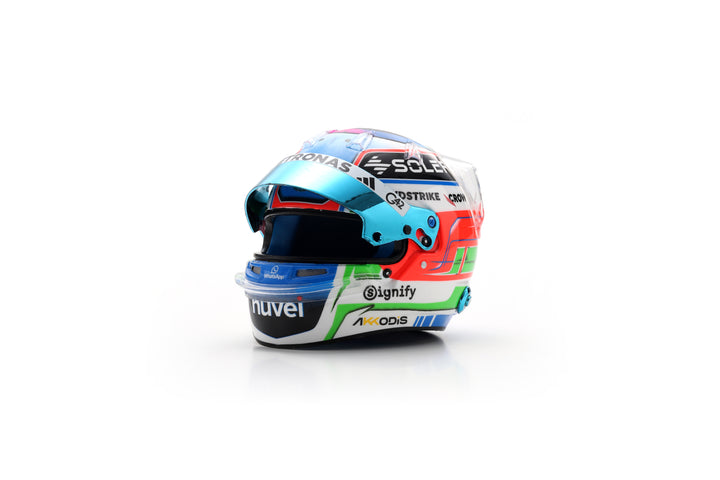 Kimi Antonelli Helmet US GP 2025 - Mercedes-AMG PETRONAS F1 Team - Spark 1:5 Helmet