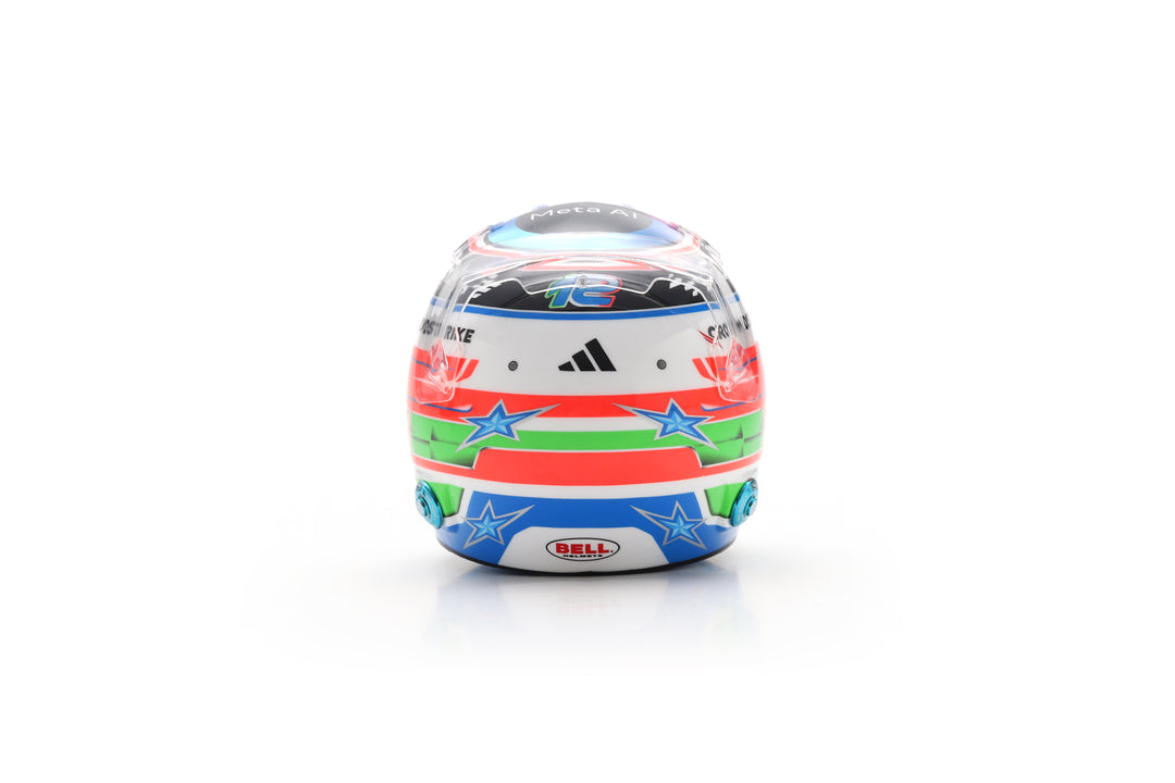 Kimi Antonelli Helmet US GP 2025 - Mercedes-AMG PETRONAS F1 Team - Spark 1:5 Helmet