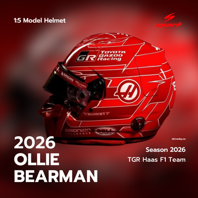 Esteban Ocon Helmet Season 2026 TGR Haas F1 Team - Spark 1:5 Helmet