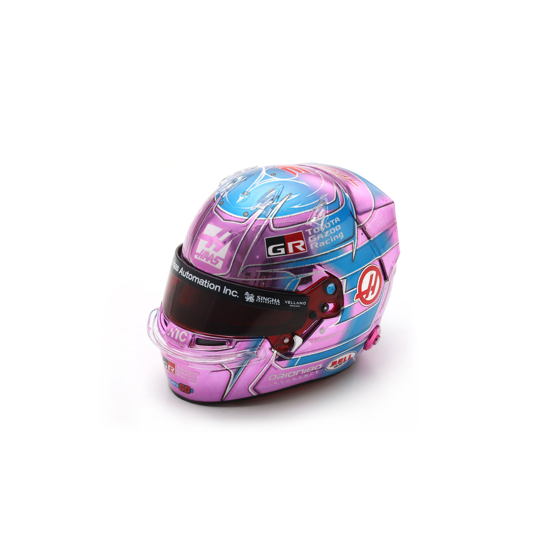 Esteban Ocon Helmet Miami GP 2026 TGR Haas F1 Team - Spark 1:5 Helmet