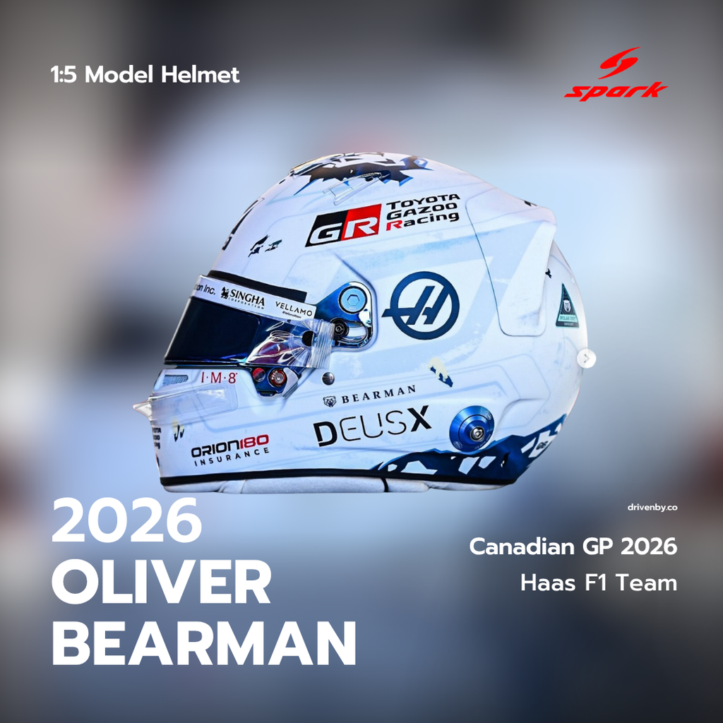 Oliver Bearman Helmet Canadian GP 2026 MoneyGram Haas F1 Team