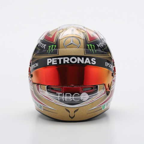 Lewis Hamilton - Abu Dhabi 2017 Helmet Special Edition - 1/5 Proportion Spark Mini Helmet