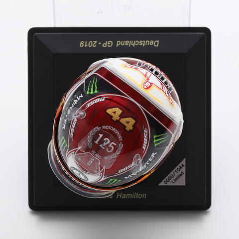 Lewis Hamilton - Deutschland GP 2019 Helmet Special Edition - 1/5 Proportion Spark Mini Helmet