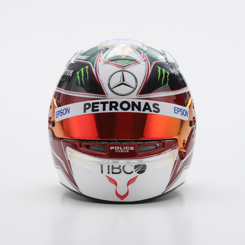 Lewis Hamilton - Brazilian GP 2019 Helmet Special Edition - 1/5 Proportion Spark Mini Helmet