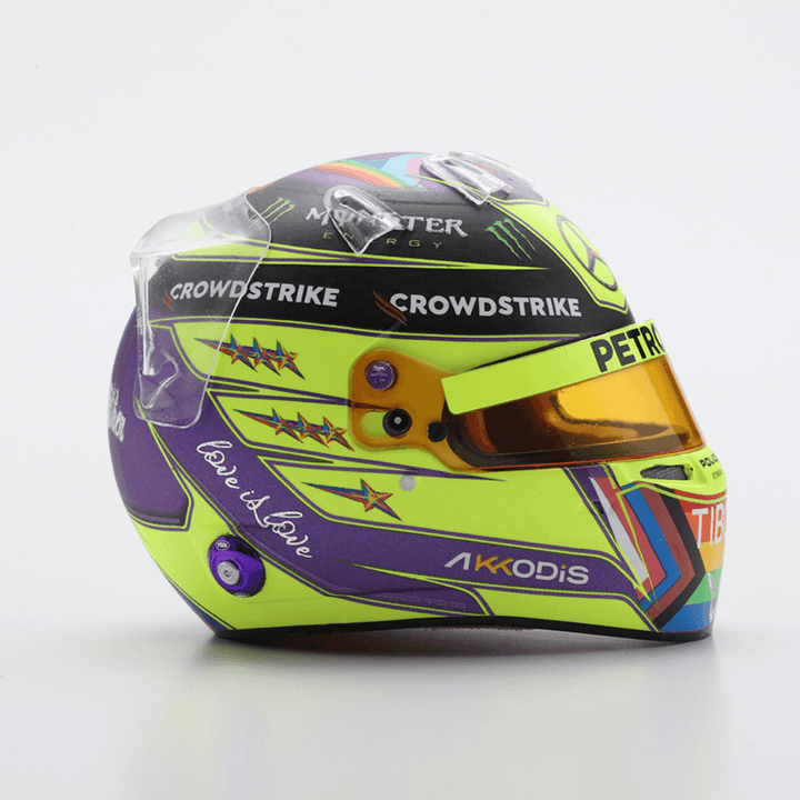 Lewis Hamilton - Canadian GP 2022 Helmet Special Edition - 1/5 Proportion Spark Mini Helmet
