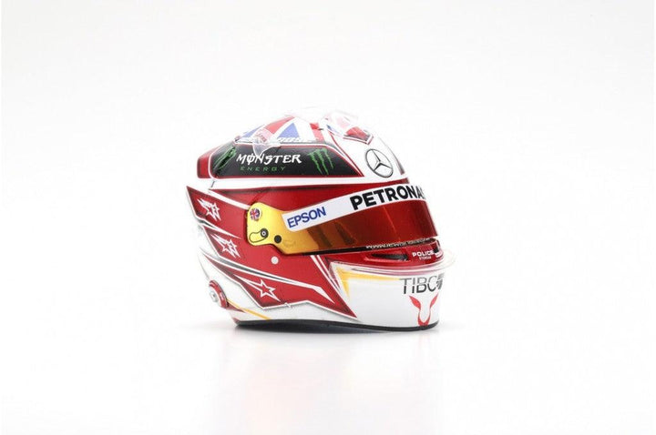 Lewis Hamilton - Mercedes AMG F1 British GP 2019 Helmet Rework Edition-  1:5 Spark Model Helmet