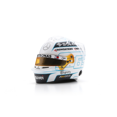 George Russell - Mercedes AMG F1 Qatar GP 2024 Special Helmet - 1/5 Proportion Mini Helmet