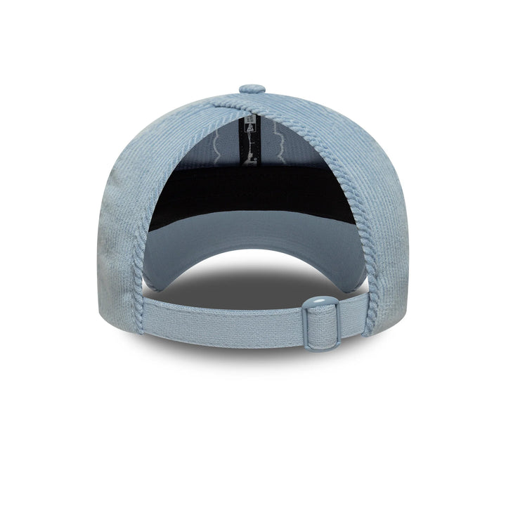 Visa Cash App Racing Bulls Womens Pastel Blue Cord Pony Tail Cap