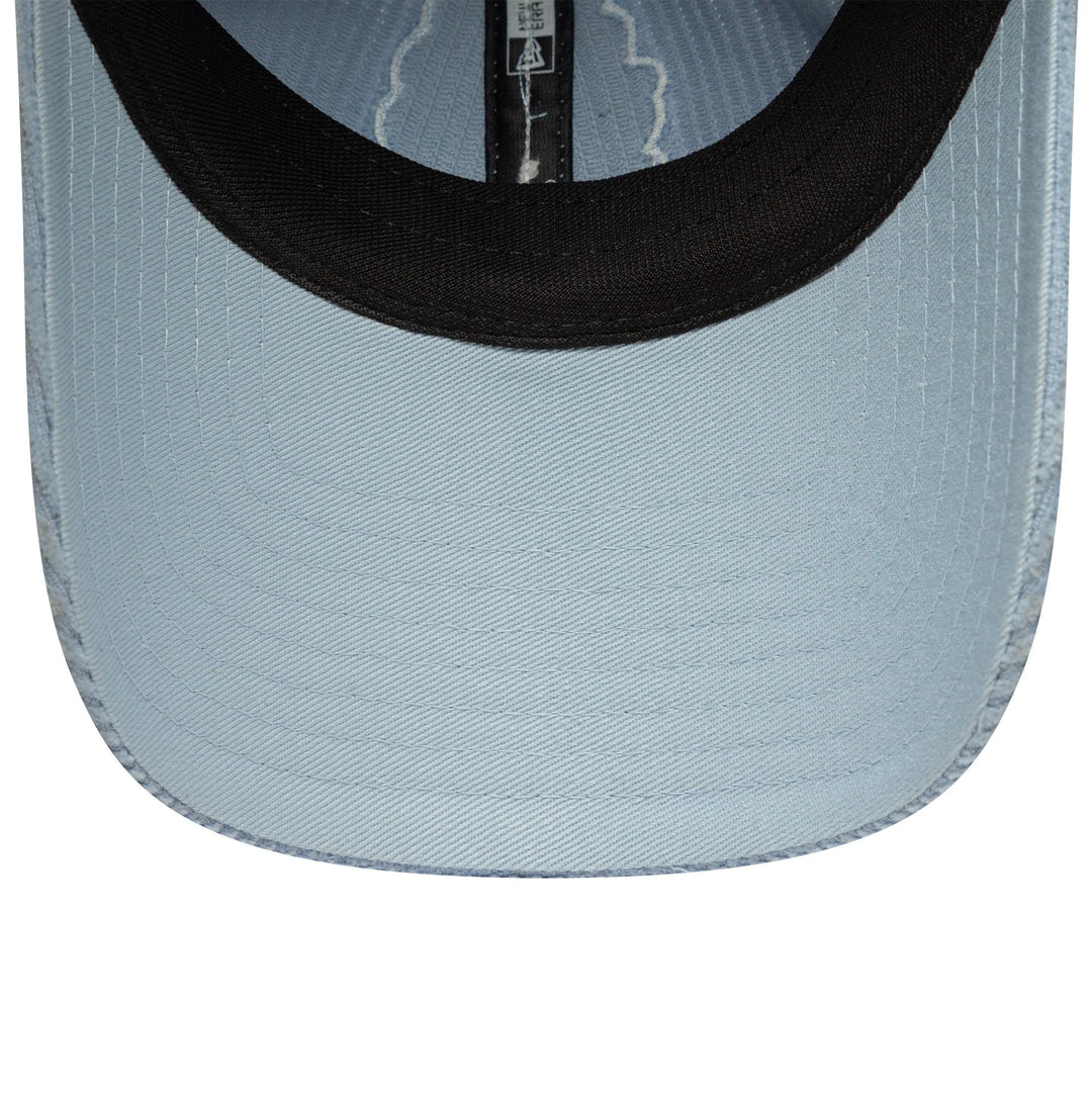 Visa Cash App Racing Bulls Womens Pastel Blue Cord Pony Tail Cap