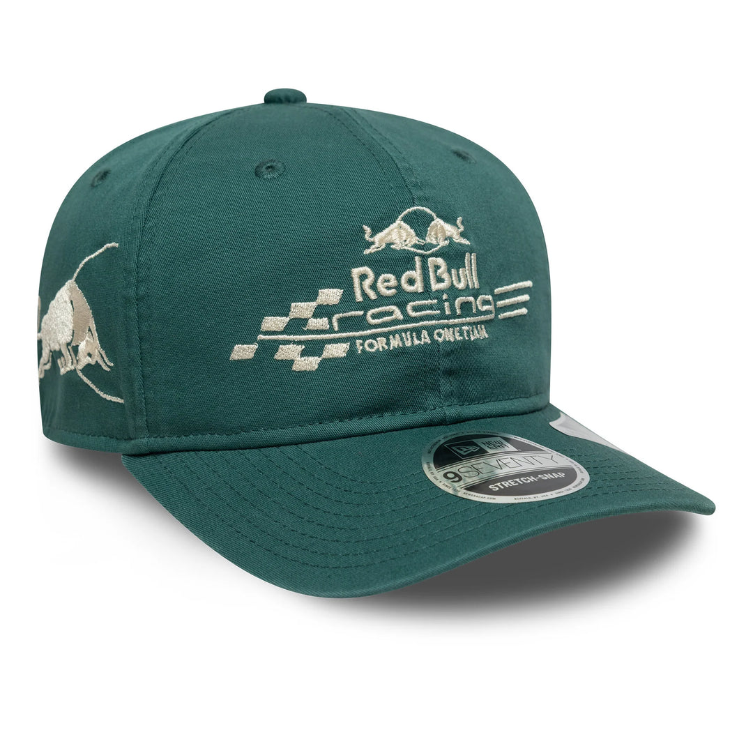 Red Bull Racing 2026 Washed Dark Green 9SEVENTY Stretch Snap Cap