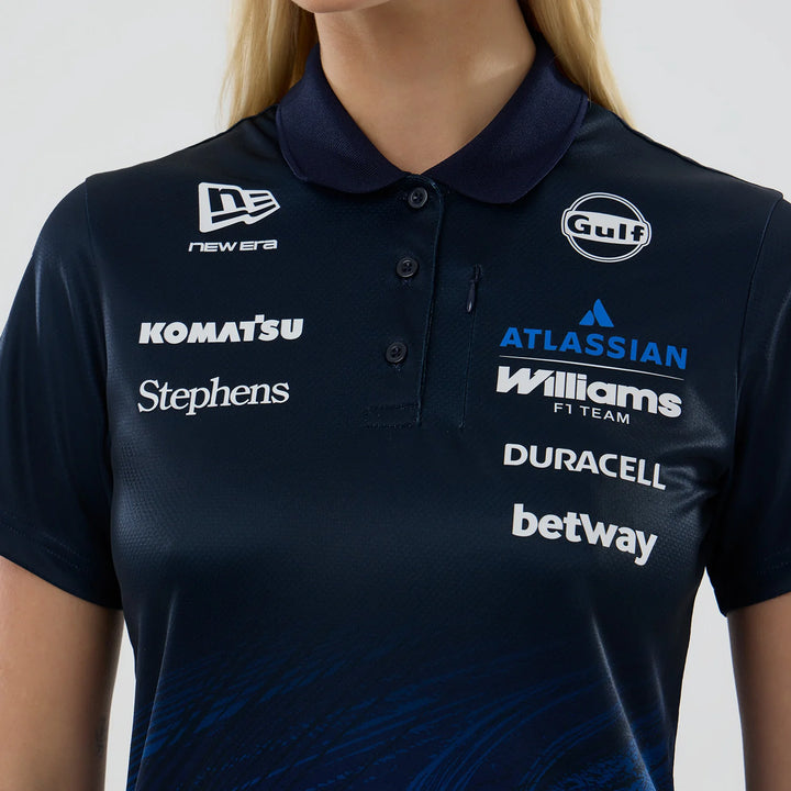 Williams F1 Team 2026 Team Womens Polo
