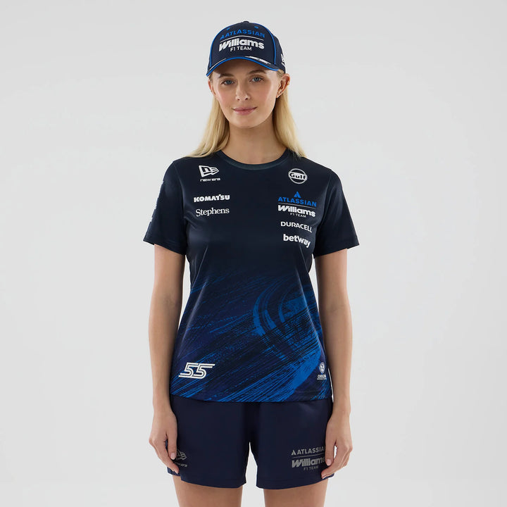 Williams F1 Team 2026 Team Tech Tee Carlos Sainz Womens