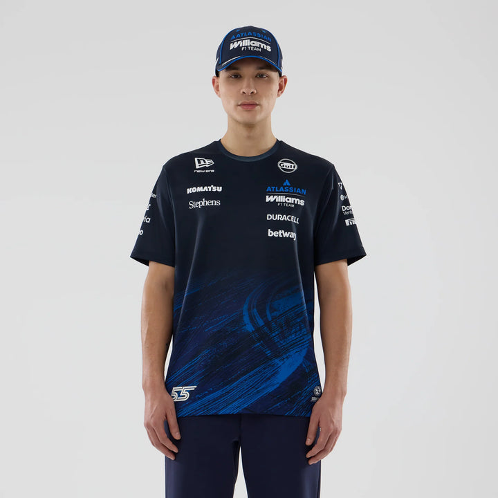 Williams F1 Team 2026 Carlos Sainz Tech T-shirt
